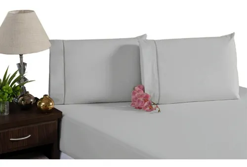 comprar Jogo De Lençol Casal King 3pcs Percal 400 Fios Toque Macio Cor Cáqui Desenho Do Tecido Liso
