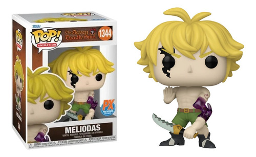 Funko Pop! 1344 Meliodas The Seven Deadly Sins 7 Pecados Cap