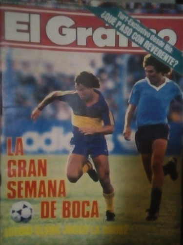 El Gráfico N°3414. Temperley 1 Boca 2,river 2 Gimnasia(lp) 0