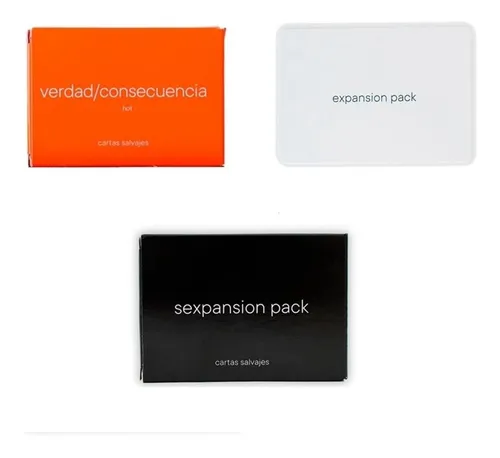 Combo Expansion + Sexpansion + Hot Pack Para Cartas Salvajes