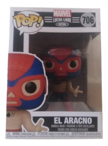 Funko Pop El Aracno Lucha Libre Edition Marvel