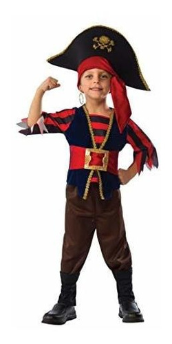 Traje De Baño De Rubies Traje De Niño De Pirata Costume Xsma