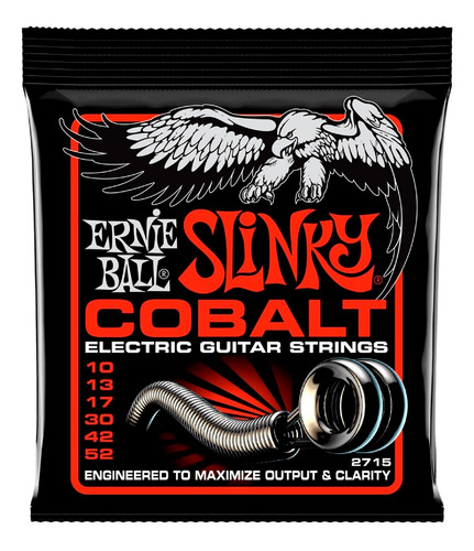 Encordado Eléctrica 010-052 Slinky Cobalt Ernie Ball P02715