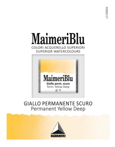 Aquarela Maimeri Blu Alta Resistência À Luz 90 Cores