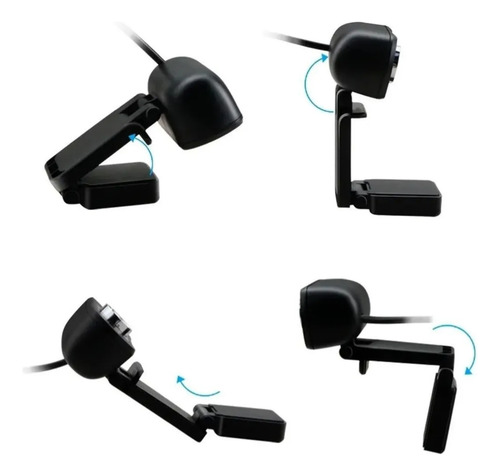 Camara Webcam Usb Con Micrófono Teletrabajo Videoconferencia