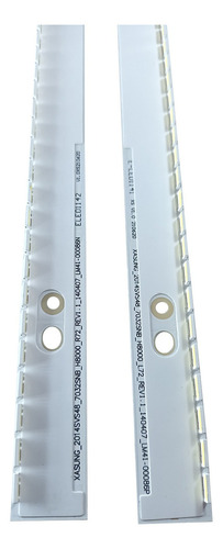 Kit De 2 Tira De Led 72 Samsung Un48h6800 59.5cm 3v L+r