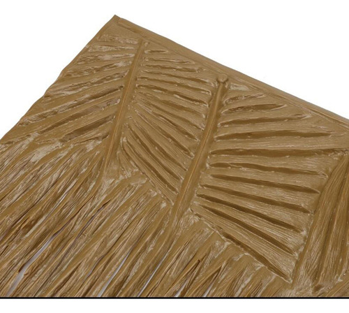 10 Piezas Techo De Palma Artificial Panel De Paja Para
