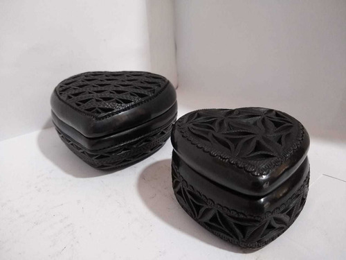 Imagen 3 de 5 de Alajeros De Barro Negro Oaxaca 100% Artesanal