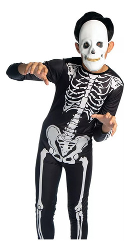 Disfraz Infantil Halloween Esqueleto Calavera Vulcanita