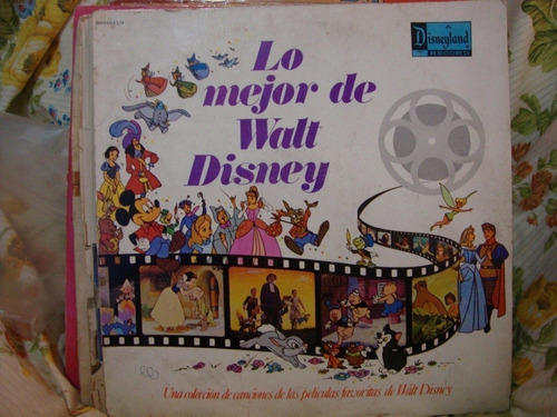 Vinilo Lo Mejor De Walt Disney 2 Discos If1