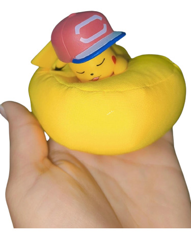 Figura De Colección Pikachu Dormido Unisex 