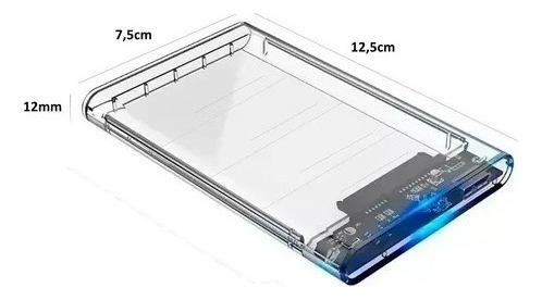 Case Hd Externo 2.5 Notebook Usb 3.0 Ps4 Xbox One Pc 6gbps