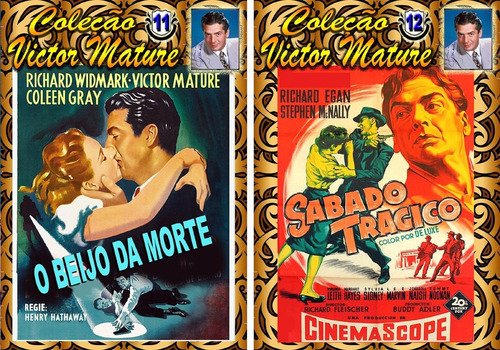 Coleção Do Inesquecível Victor Mature Lote 2 10 Dvds