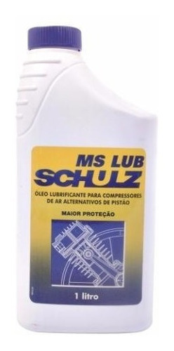 Óleo Lubrificante Para Compressor 1 L Schulz 255270 C