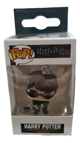 Llavero Harry Potter Rojo Con Escoba Funko Pop 