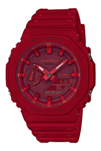 Reloj de pulsera Casio G-Shock GA-2100-4ACR, para hombre color