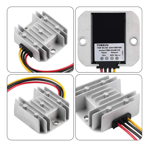 Convertidor De Voltaje Cc Convertidor Elevador Cc 12 V Paso
