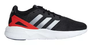 Tenis Running adidas Nebzed - Negro - Rojo