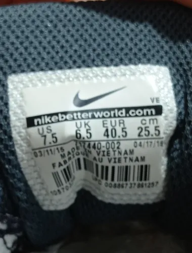 Nike us store 7.5 in cm