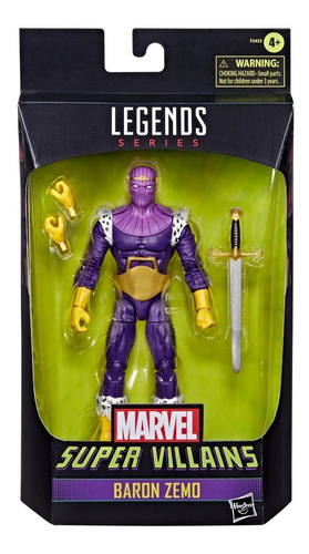 Figura Barón Zemo Marvel Legends Series