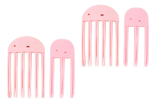 Pentes Easy High Crown Volume, 4 Peças De Clipe De Cabelo Pa