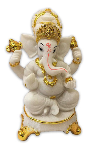 Dios Ganesh Blanca / Ambienteyaromas