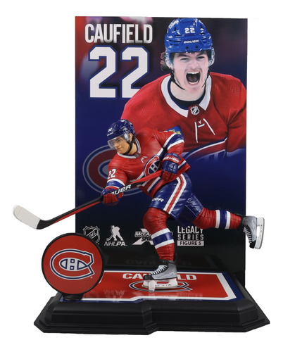 Figura De Acción Mcfarlane Toys Cole Caufield Montreal Canad