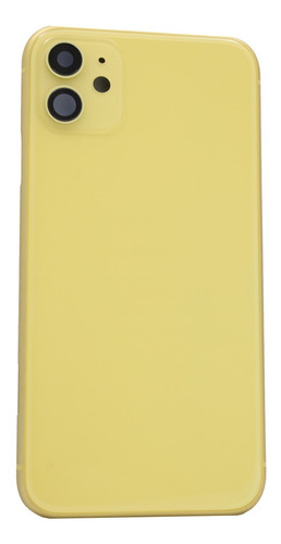 Carcasa Housing Tapa Trasera Para iPhone 11 Amarillo