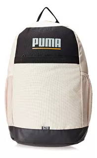 Mochila Puma Plus Backpack Cor Bege / Preto Desenho do tecido Liso Tamanho Único