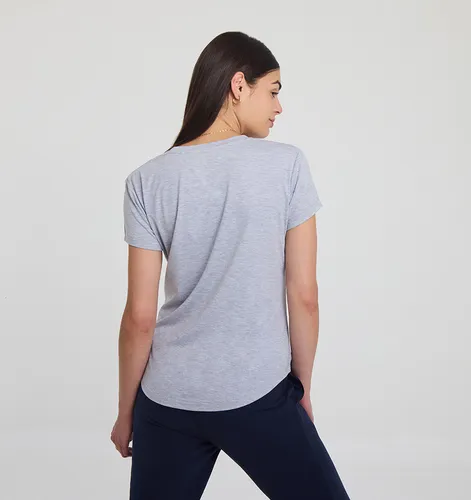 Polera Mujer Ellesse Linda Gris Melange