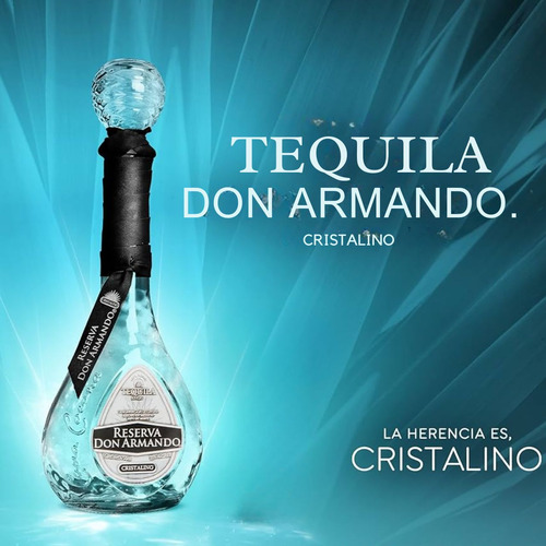 Tequila Don Armando Cristalino 750ml