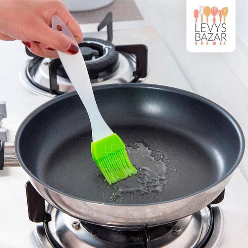 Imagen 7 de 9 de Set Reposteria Espatula + Pincel + Batidor Silicona Cocina
