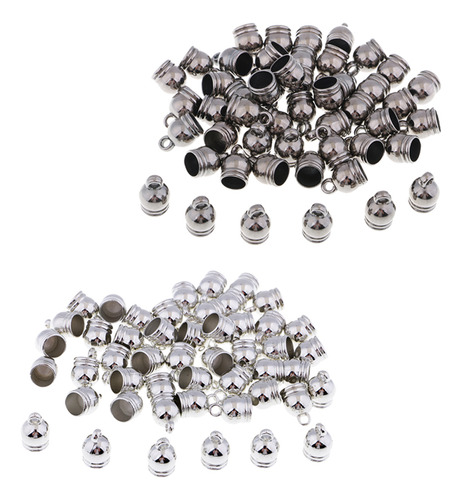 100pcs Ccb Plastic End Cap 8mm Bead Stopper Cordón De