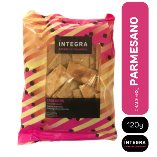 Galletitas Crackers Integra Parmesano X 120g