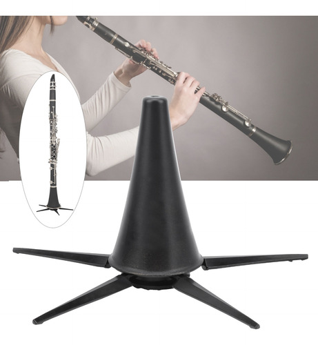 Imagen 8 de 10 de Soporte Para Clarinete Plegable De 5 Patas Soporte Musical