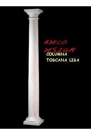 Columna Cemento Toscana Lisa 2.25 Dorica Fabrica