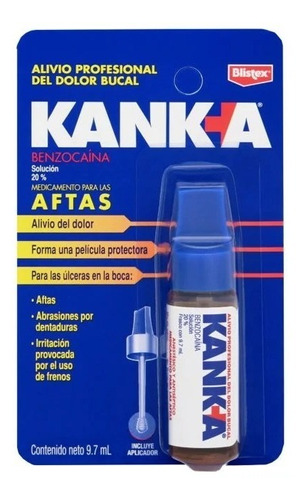 Kanka 9.7ml Aftas, Lesiones, Ulceras Bucales