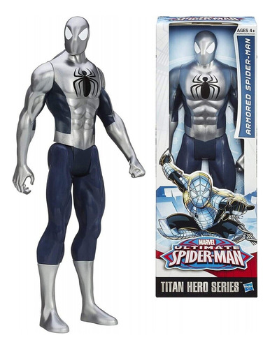 Spiderman Armored Ultimate Titan Hero Marvel Figura - Hasbro