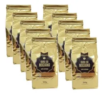 Comprar 10 Unid Café Gourmet Ouro Da Mogiana Torrado E Moído 500g