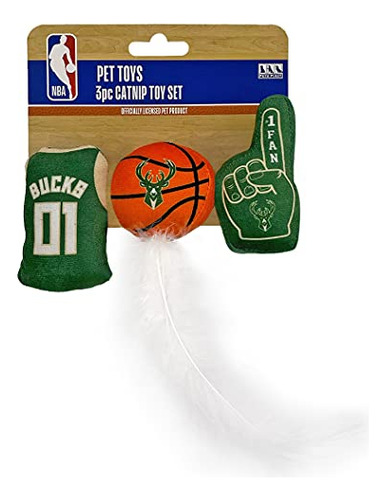 El Mejor Juguete De Peluche Para Gatos Nba Milwaukee Bucks J