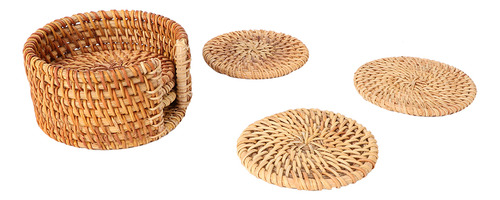 Para Tapete Aislante Para Tazas, 6 Piezas, Tapetes De
