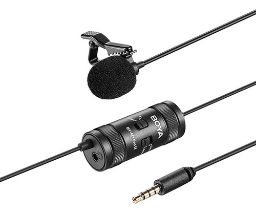 Boya By-m1 Pro Ii Micrófono Lavalier Con Salida De