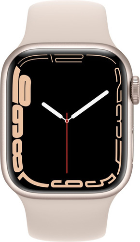 Imagen 2 de 7 de Reloj De Apple Serie 7 Gps 45mm De Aluminio Verde Aluminio