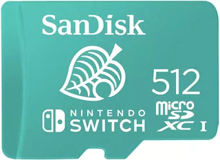Tarjeta De Memoria Sandisk Sdsqxao-512g-anczn Nintendo 512gb