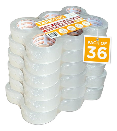 Tape King Cinta De Embalaje Transparente  Xl 110 Yardas Por