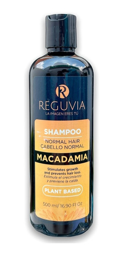 Shampoo Macadamia Anticaída Profesional Reguvia 500ml