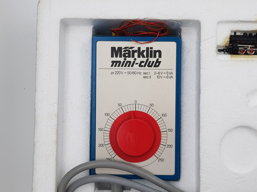 Tren Eléctrico Escala Z 8909 Marklin Miniclub S 1978 Abierto