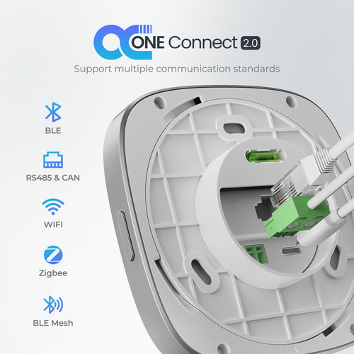 Panel De Monitoreo De Energía Todo En Uno Wi-fi, Negro