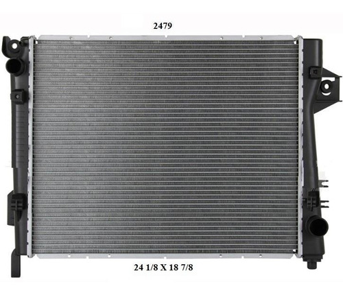 Radiador Dodge Ram 1500 2002 4.7l Deyac T/m 32 Mm