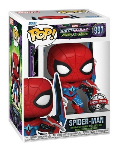 Funko Pop Spiderman 997 Mech Strike Nuevo Original 